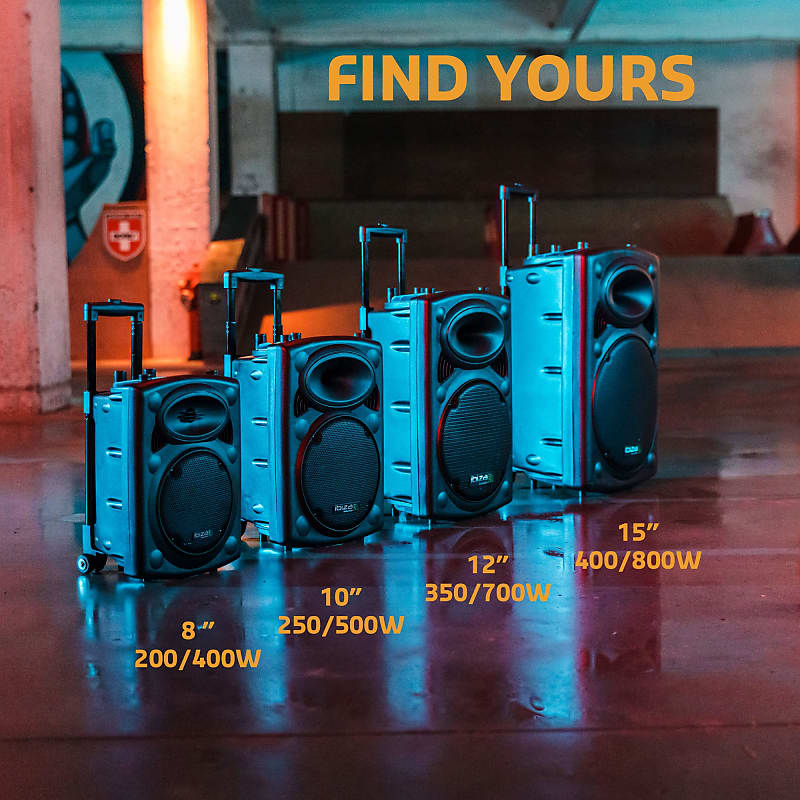 Ibiza Sound PORT15VHF-BT Portable PA Speaker System