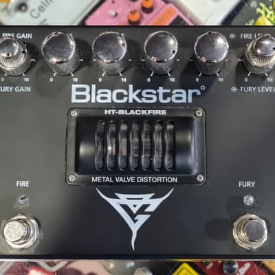 Blackstar HT-Blackfire Gus G Metal Valve Distortion 2010s - Black for sale
