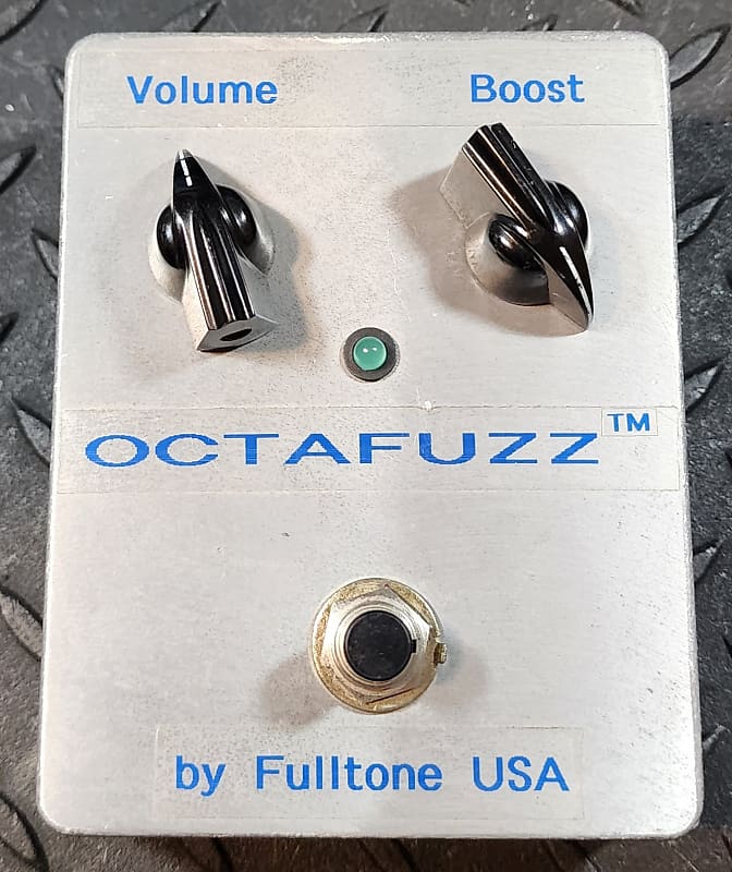 Fulltone Octafuzz Serial #94 Original Vintage Label Maker 1990's Octave  Octa Fuzz Tycobrahe Octavia Variant Ultimate