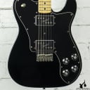 2005 Fender Mexican 1972 Reissue Telecaster Deluxe with Maple Neck in Black W/ HSC