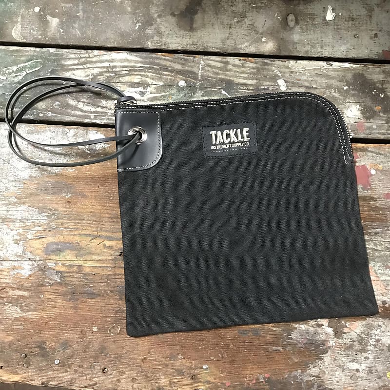Tackle Zippered Accessory Bag- Black image 1