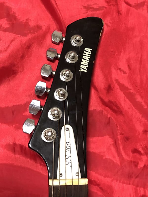 YAMAHA SS300 Black Japan Vintage 1983 Electric Guitar | Reverb