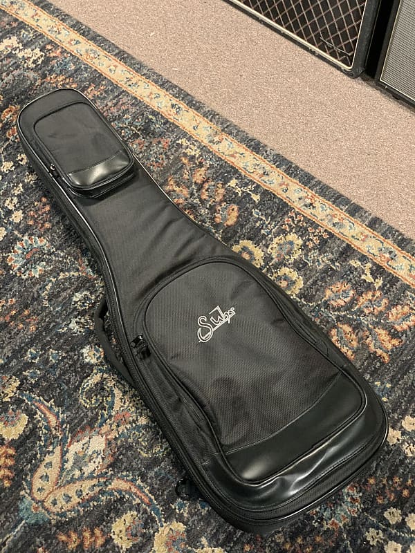 Suhr Deluxe Padded Electric Guitar Gig Bag - Black | Reverb