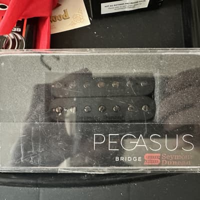 Seymour Duncan Pegasus 7-String Bridge Humbucker 2010s - Black image 1