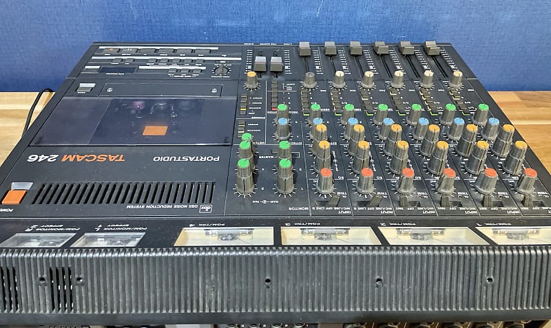 TASCAM Portastudio 246 4-Track Cassette Recorder - Brown | Reverb