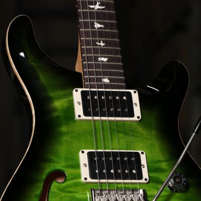 Paul Reed Smith CE 24 Semi-Hollow Electric Guitar in Eriza Verde Wrap image 3