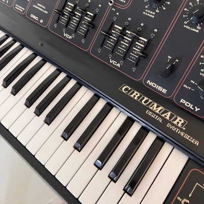 Crumar DS2 Synthesizer 1978 - Black