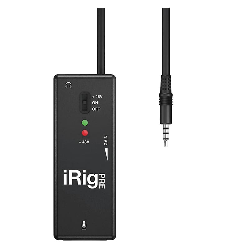 IK Multimedia iRig Pre Microphone Preamp for iOS Devices image 1