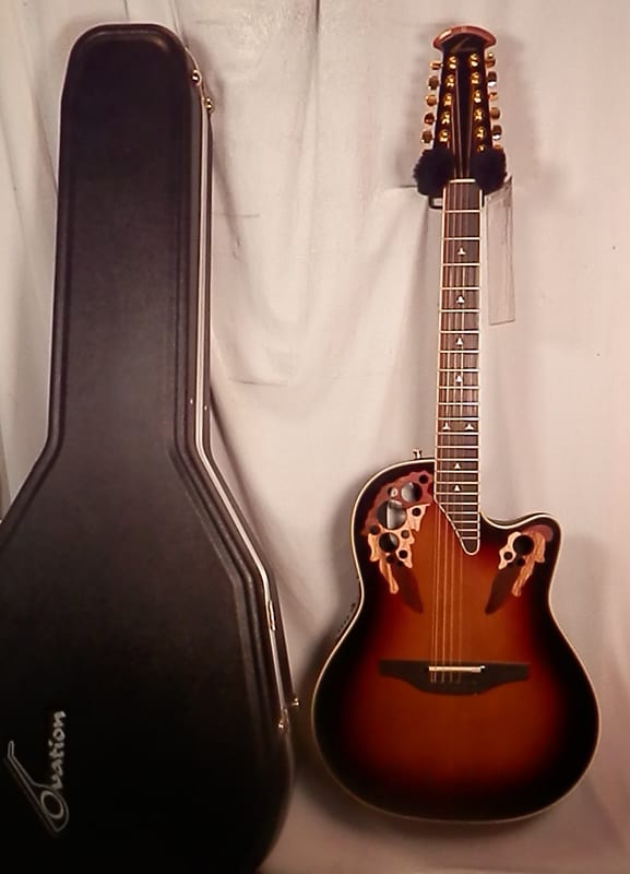 ovation 1858 elite オベーション Ovation Elite MOD 1858 USA 12 String – Moze Guitars