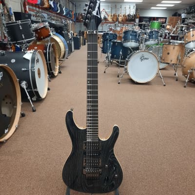 Ibanez S570AH-SWK - Silver Wave Black image 15