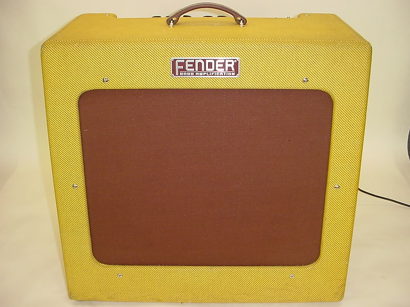 Fender Bassman TV Fifteen 350W Bass Combo Amp 120V 2009 - Present Lacquered  Tweed | Reverb