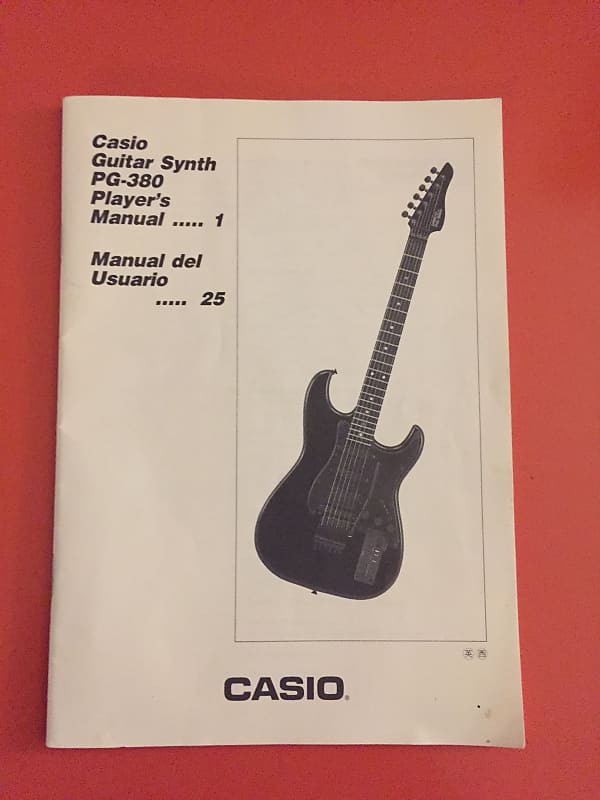 Casio PG-300 Strat Midi Synth Guitar