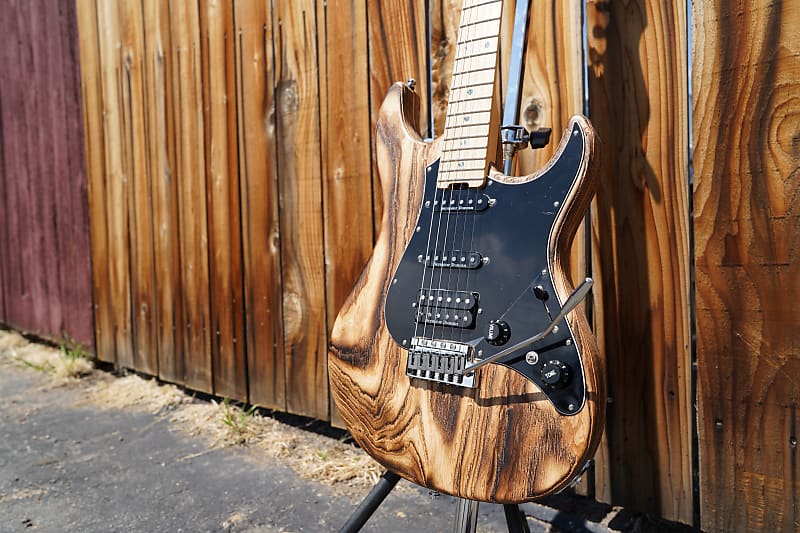 ESP Original Custom Shop Snapper AS-M Driftwood/Burner Satin | Reverb