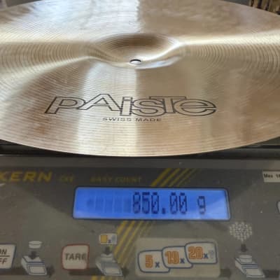 Paiste Formula 602 - 16" Paper Thin Crash - 850,00g - SN 12004974 image 4