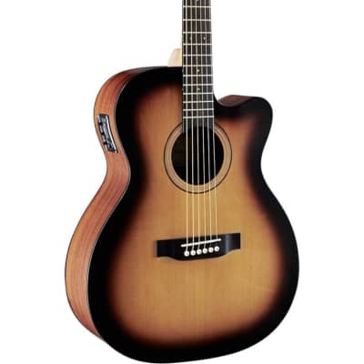 Austin |AA250SECSB | Acoustic Electric | 6 String | Righthand | Cut-A-Way | AA250SECSB | Orchestra | Sunburst | Acoustic image 1