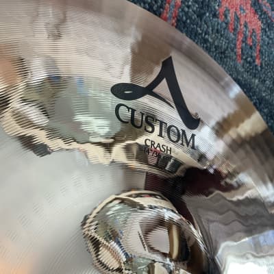 Zildjian A Custom 14" Crash Cymbal - Brilliant image 5