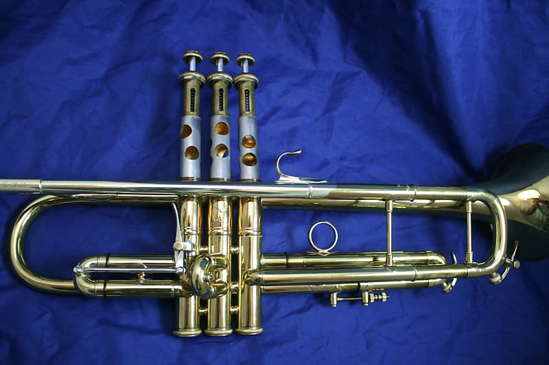 Bach Stradivarius Early Elkhart Lightweight model 37 Bb trumpet 1969 Brass  / Nickel Silver