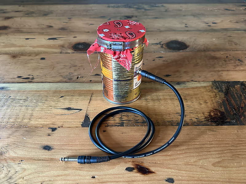 Tin Can Microphone 2023 Baked Beans Reverb