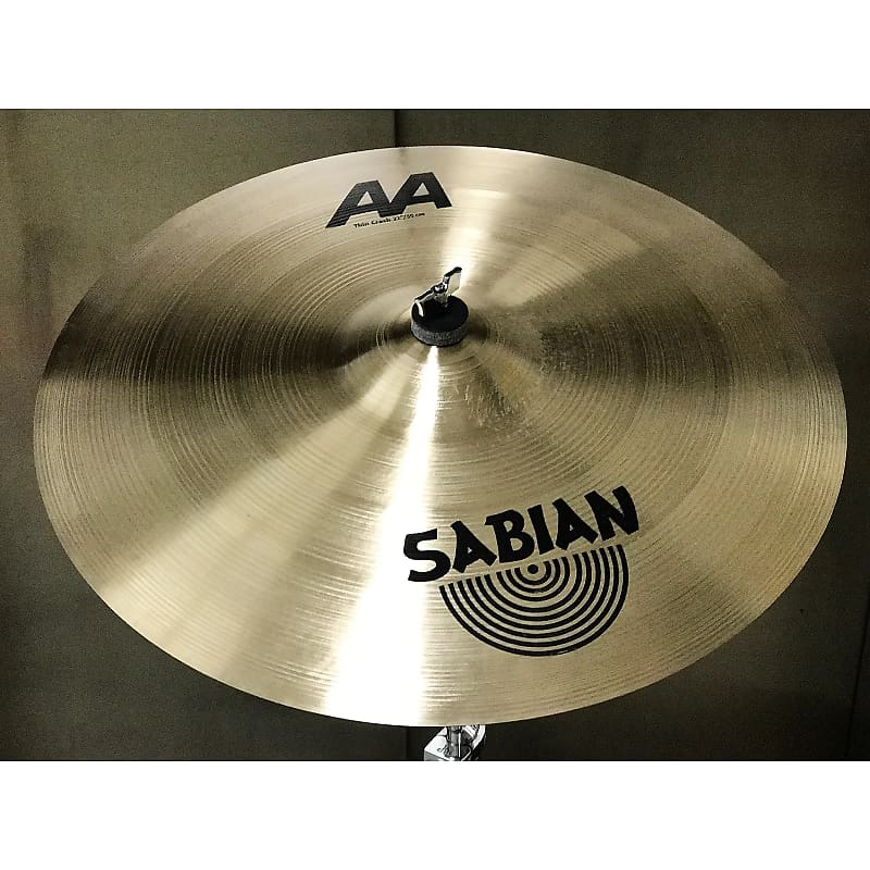 Sabian 22" AA Thin Crash Cymbal 2002 - 2018 image 1