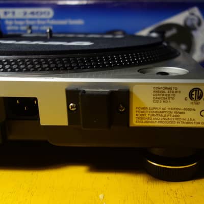 Immagine GEMINI PT 2400 High-Torque Direct Drive Professional Turntable - Platine vinyle DJ - 17