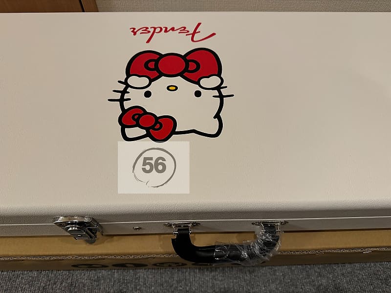 Fender Made in Japan Limited Hello Kitty Stratocaster 2024 Fender Made in Japan Limited Hello Kitty Stratocaster 2024
