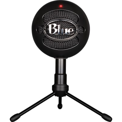 Blue Microphones Snowball USB Condenser Microphone with Accessory Pack, Ice Black image 9