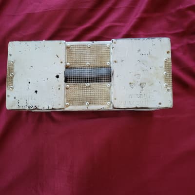 Handmade Antiqued Relic-ed White Wooden 3U Rack #7 “Animal Cage” image 13