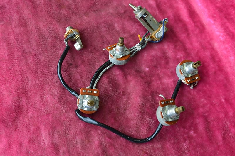 Vintage 1971 Gibson ES335 mono wiring harness ES335 Es345 Reverb