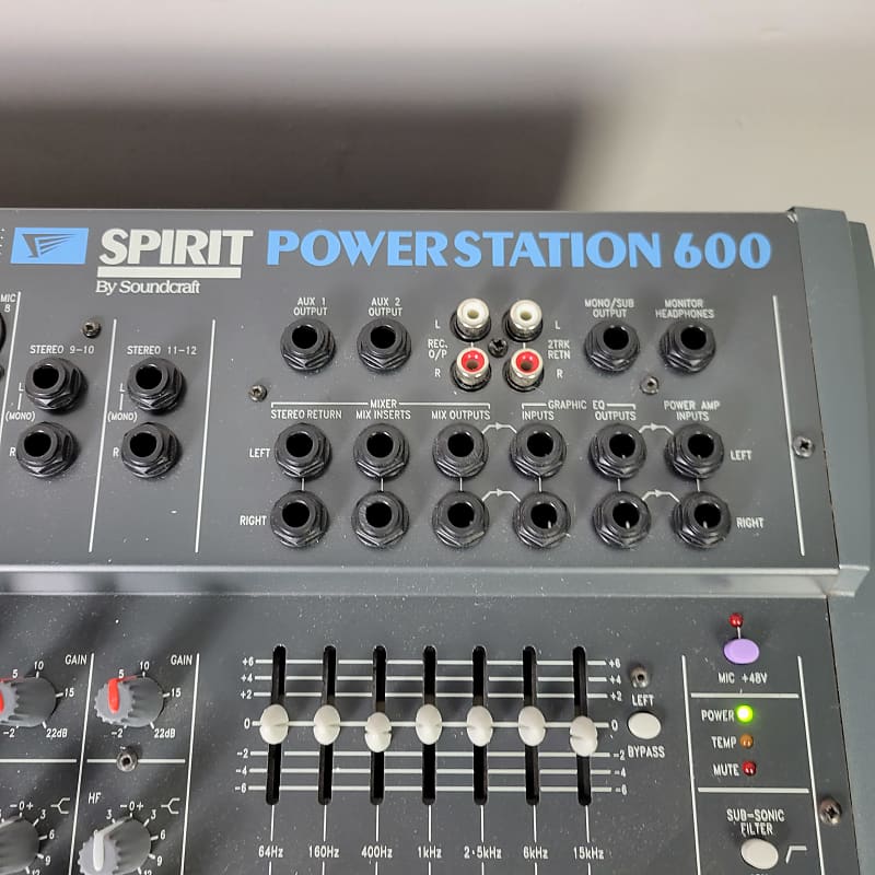Spirit Powerstation, Soundcraft - Professional Audio Mixers