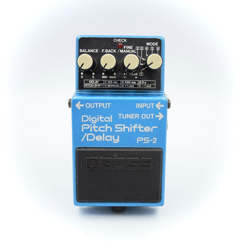 Boss PS-2 Digital Pitch Shifter Delay 1987 Made in Japan