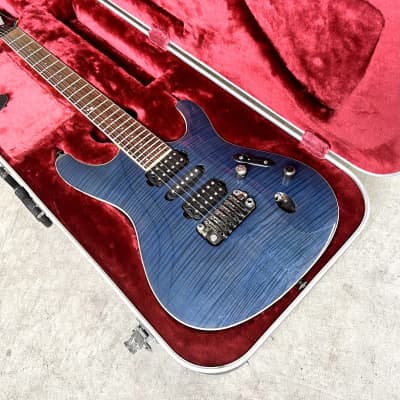 Ibanez Prestige Custom SV5470 2008 Blue flame original vintage j 