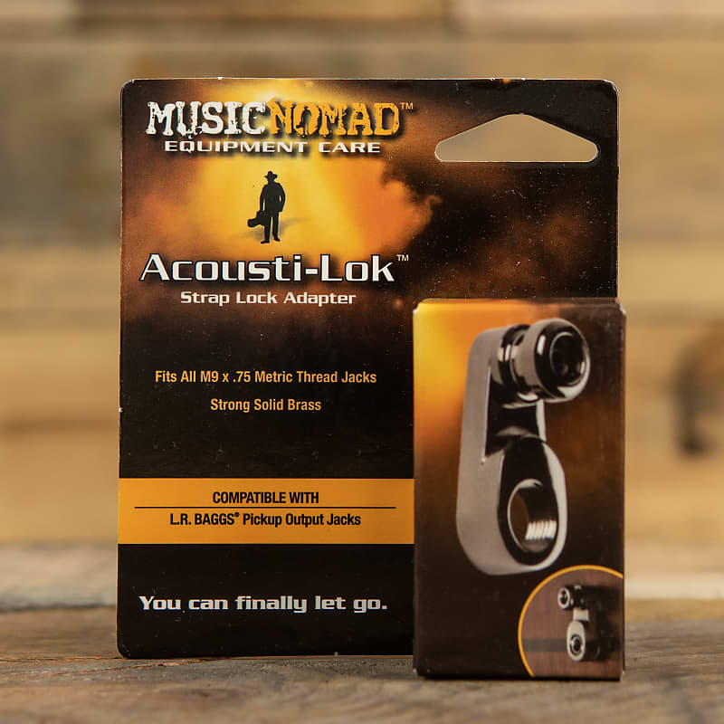 Music Nomad MN271 AcoustiLok Strap Lock Adapter for Metric Reverb