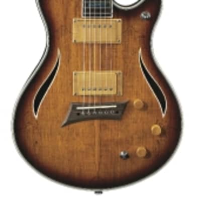 Michael Kelly Hybrid Special Spalted Maple Burst Electric Guitar MKHSSSBPYZ for sale