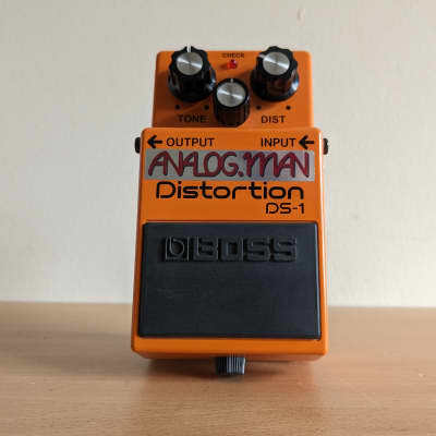 Boss DS-1 DS1 Distortion Analogman Mod Guitar Pedal for sale