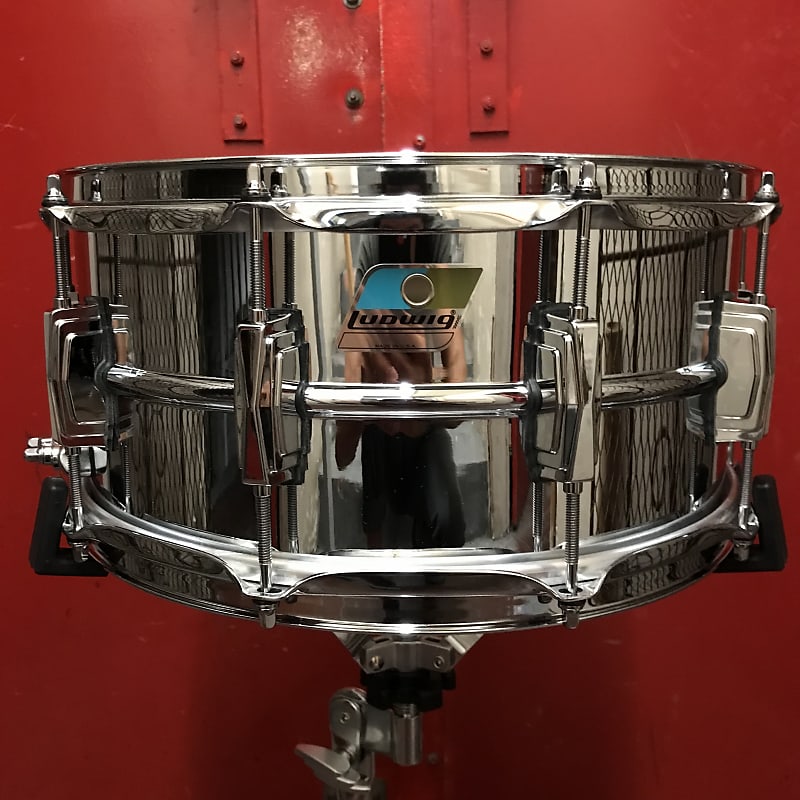 Ludwig 14x6.5 B Stock Supraphonic LM402B 2021 Chrome | Reverb