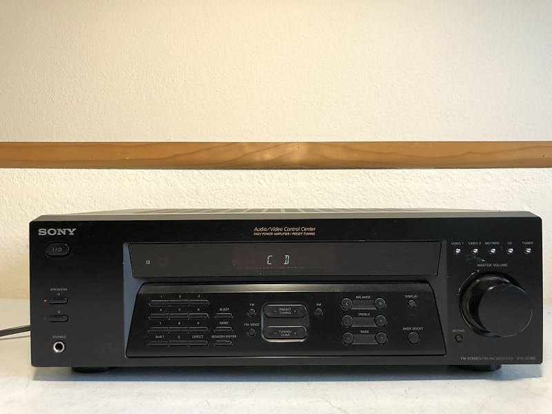 Sony STR-DE185 Receiver HiFi Stereo Vintage 2 Channel Phono AM/FM Tuner Dolby image 1