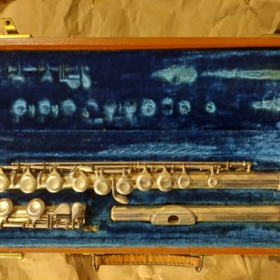 Alexandre Flute Silver, Italy, With case image 1