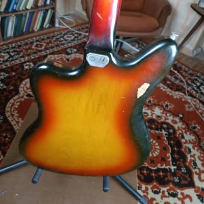 Musima De Luxe 25v Vintage Bass Guitar Jazz Master Jaguar Rare Ddr Gdr Ussr image 10