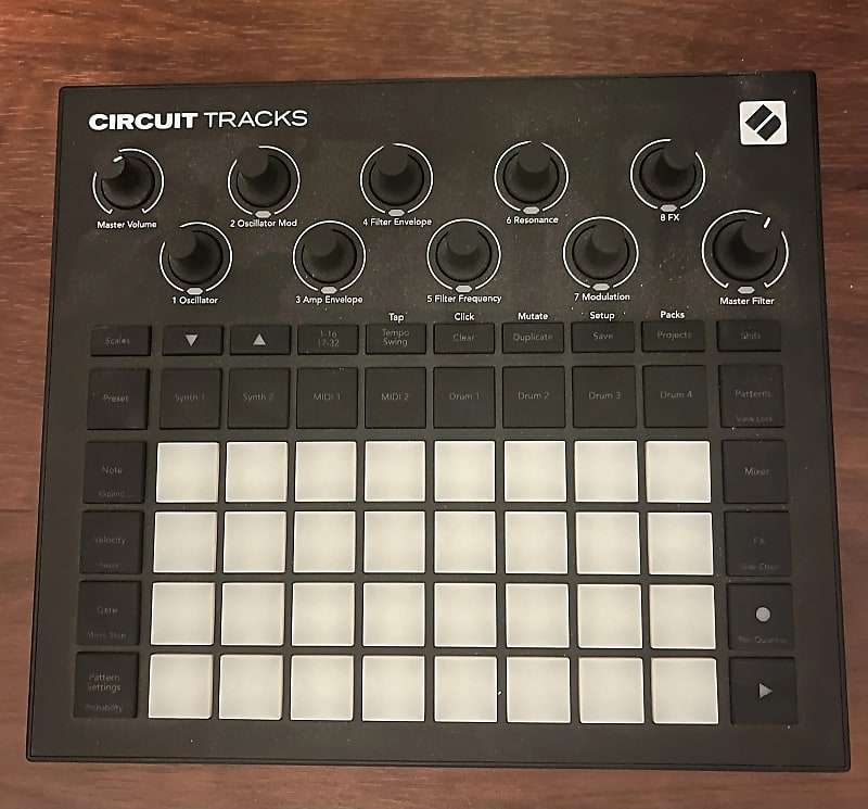 Novation Circuit Tracks Groovebox 2021 Present Black Reverb