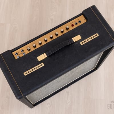 1967 Marshall JMP 1987T Tremolo 50 Plexi Panel 4x10 Vintage Tube Amp w/ Celestion 7442, Ftsw image 4