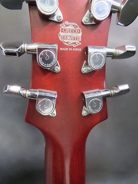 Greco/Zemaitis GZ-2100 WF, Natural Flame Top, W/ Hard Case and