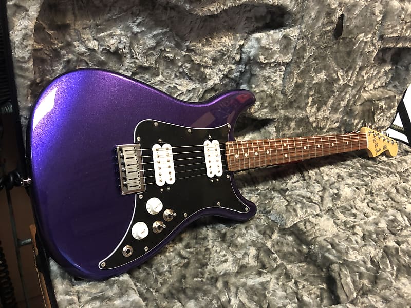 Fender Lead III vintage 1980 reissue=cool metal purple*authentic garage rock/top player*FREE GIGBAG! image 1