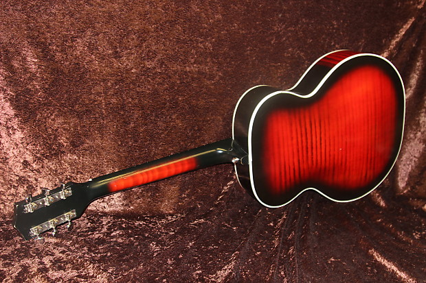 Barclay Archtop 1960's Redburst | Reverb