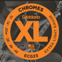 D'Addario ECG23 XL Chromes Flatwound Electric Guitar Strings 10-48