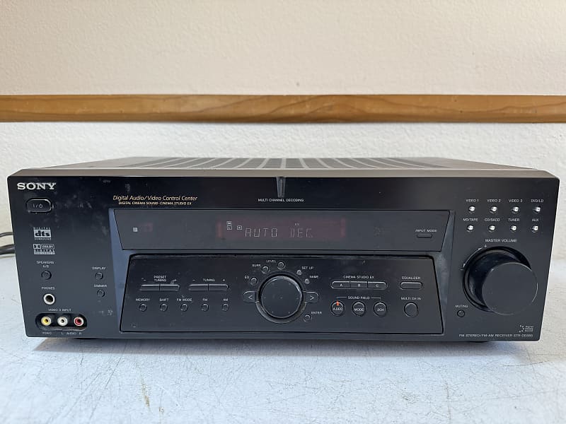 Sony STR-DE685 Receiver HiFi Stereo Vintage 5.1 Channel Home Theater Audio Radio  			