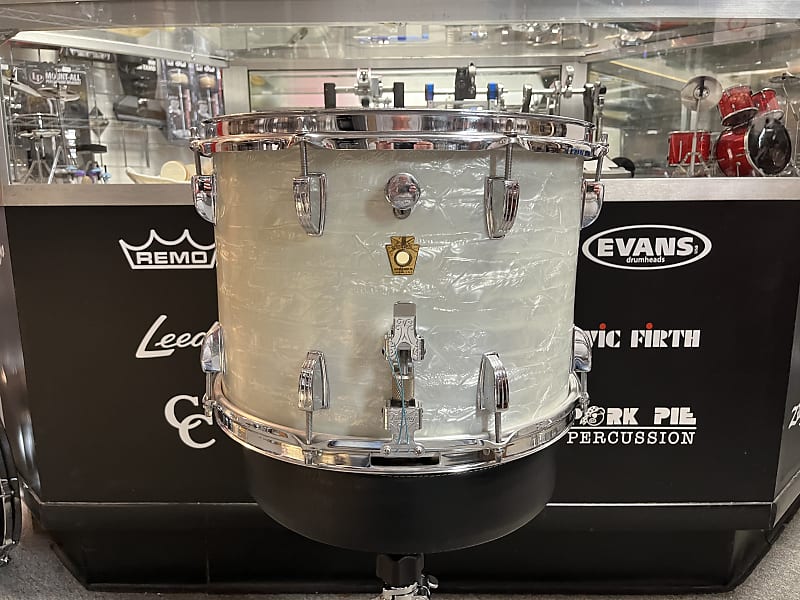 Ludwig Classic Maple White Marine Pearl 10x14 Snare Drum - 1960-1963 image 1