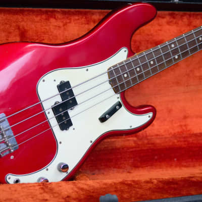 Fender Precision Bass 1965 Candy Apple Red Pre-CBS image 2