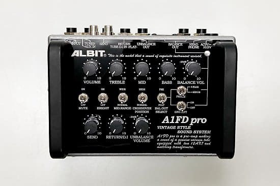 ALBIT A1FD pro ギター・ベース兼用プリアンプ/DI【横浜店】