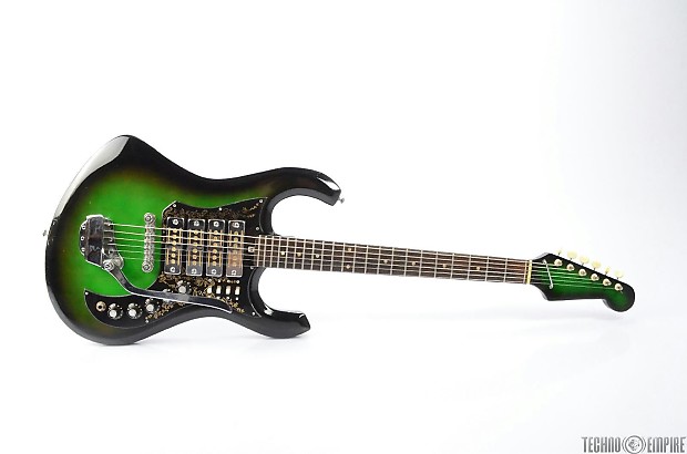 TEISCO Kimberly SS-4L 4-Pickup Electric Guitar w/Case Made