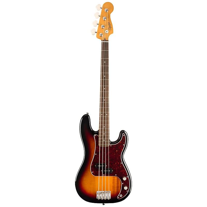 Squier Classic Vibe '60s Precision Bass, Laurel Fingerboard, 3-Color Sunburst image 1